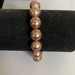 Elegant Brown Pearl Bracelet